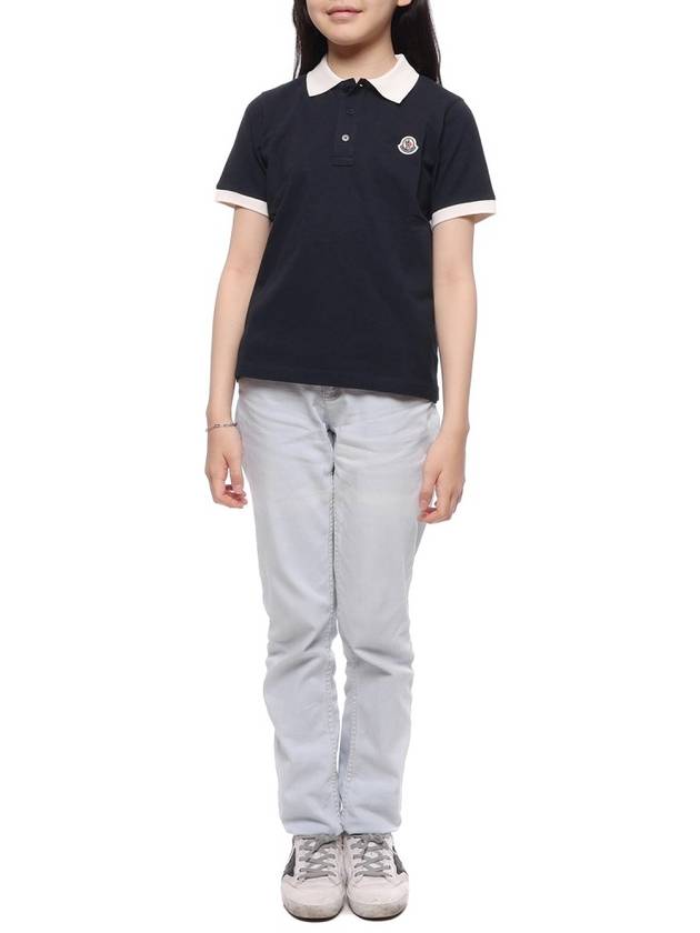 Logo Pique Short Sleeve TShirt - MONCLER - BALAAN 3