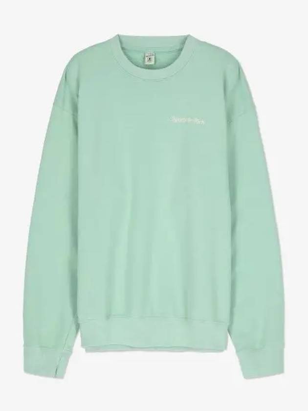 Self Love Club Cotton Sweatshirt Mint - SPORTY & RICH - BALAAN 2