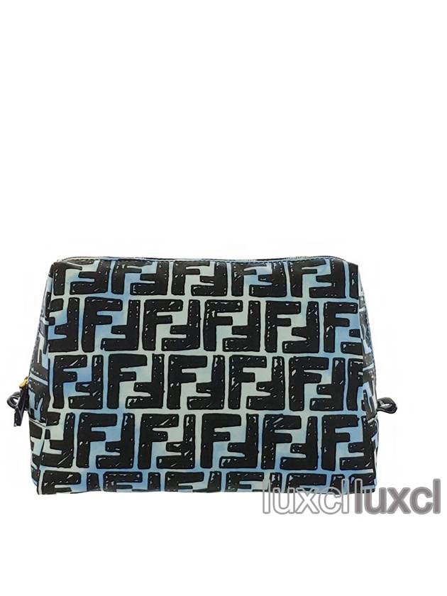 FF Nylon Zipper Pouch 8N0171 - FENDI - BALAAN 2