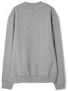 Small Heart Logo Sweatshirt Grey - AMI - BALAAN 4