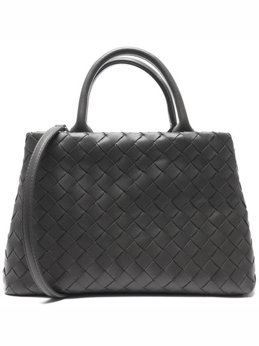 Intrecciato Rome Tote Bag Gray - BOTTEGA VENETA - BALAAN.