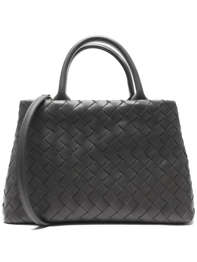 Intrecciato Rome Tote Bag Grey - BOTTEGA VENETA - BALAAN 3