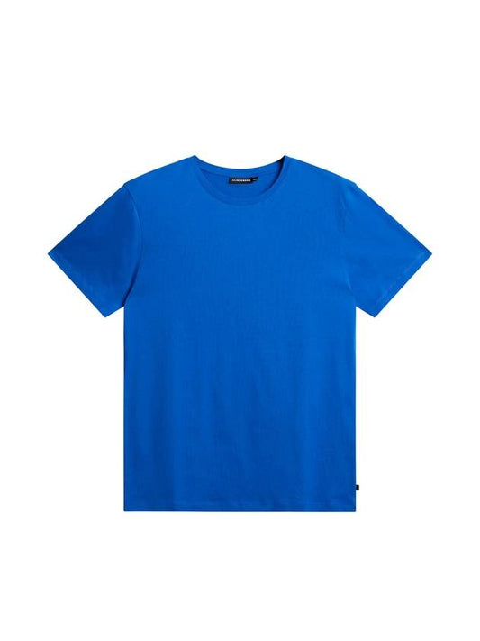 Sid Basic Short Sleeve T-Shirt Nautical Blue - J.LINDEBERG - BALAAN 1