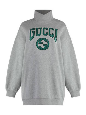 Sweater 760367XJF0Q 1192 GRAY - GUCCI - BALAAN 1