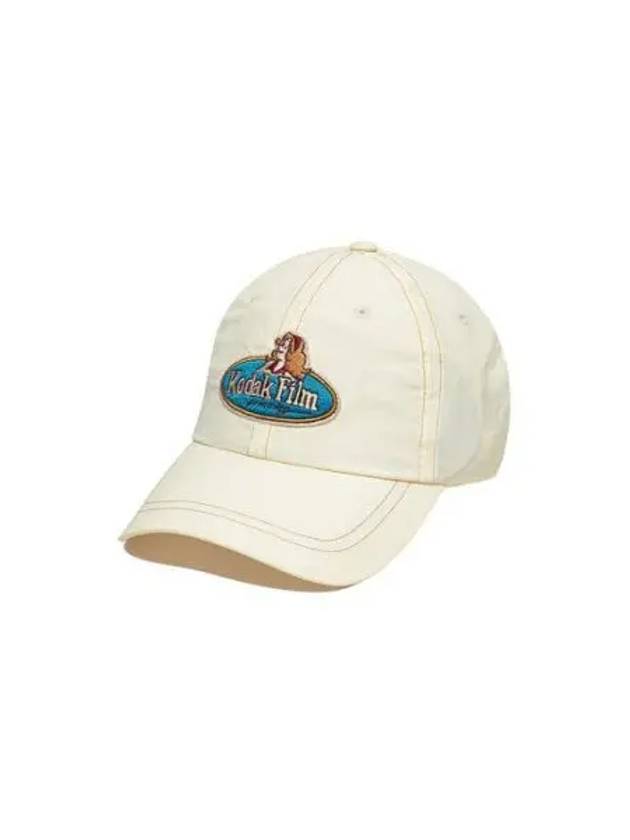 KODAK Apparel Ovik Author Peoples Woven Ball Cap IVORY - KODO - BALAAN 1