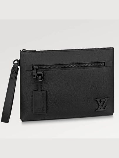 LV Aerogram Ipad Pouch Bag Black - LOUIS VUITTON - BALAAN 2