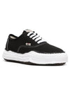 Baker OG Sole Canvas Low Top Sneakers Black - MAISON MIHARA YASUHIRO - BALAAN 3