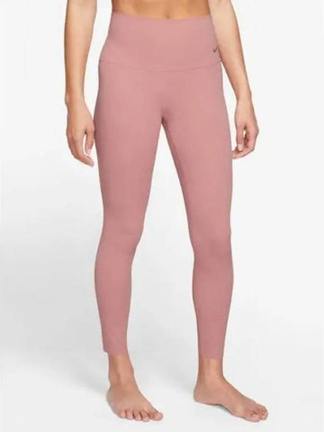 Zenvy Gentle Support High-Waisted Leggings Pink - NIKE - BALAAN 1