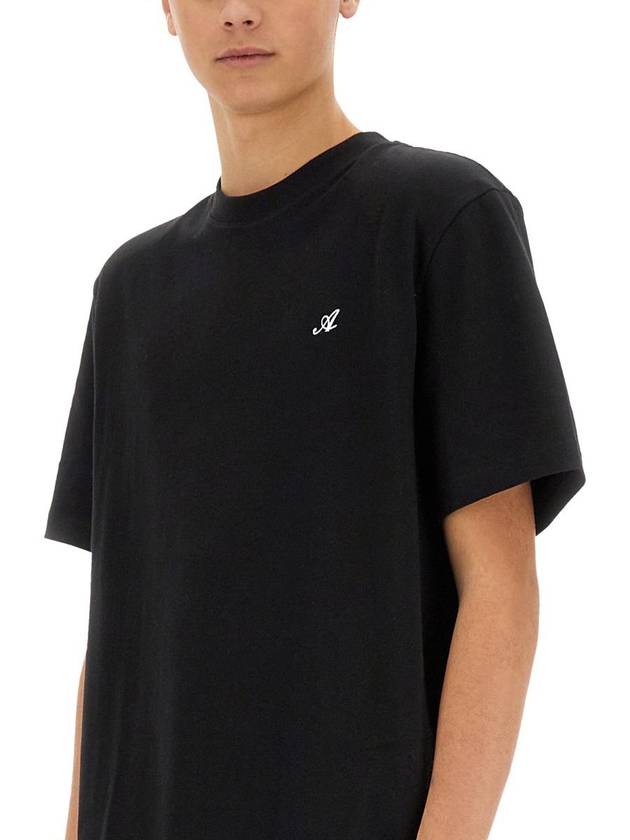 Signature Short Sleeve T-Shirt Black - AXEL ARIGATO - BALAAN 5