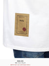 Henley Long Sleeve T-Shirt White - TEN C - BALAAN 11