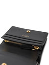 TB Grainy Leather Half Wallet Black - BURBERRY - BALAAN 6