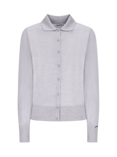 MERINO WOOL CARDIGAN - CALVIN KLEIN - BALAAN 1