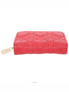 Lady Heart Quilted Card Wallet Half S0985ONHG - DIOR - BALAAN 6