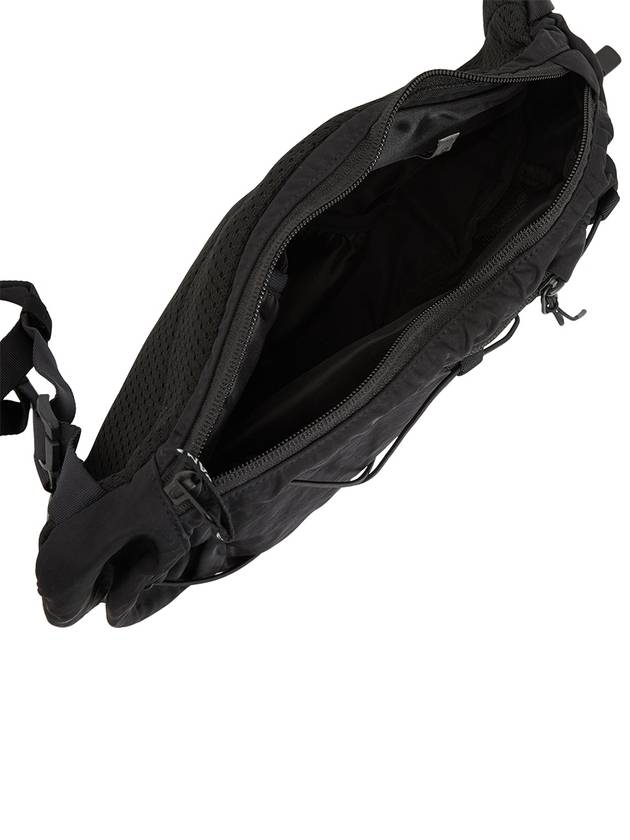 Kids Nylon B Cross Bag Black - CP COMPANY - BALAAN 6