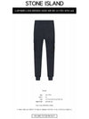 Stretch Cotton Tela Paracadute Cargo Straight Pants Navy Blue - STONE ISLAND - BALAAN 3