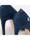 Women Denim High Heel Shoes SW022188 - PHILIPP PLEIN - BALAAN 7