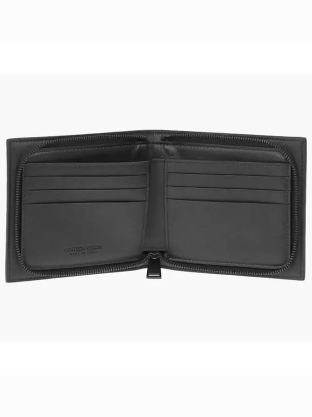 Intrecciato Men's Zipper Bicycle Wallet - BOTTEGA VENETA - BALAAN 3