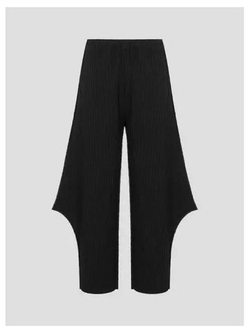 Jump pleated pants black domestic product GM0024070368037 - ISSEY MIYAKE - BALAAN 1