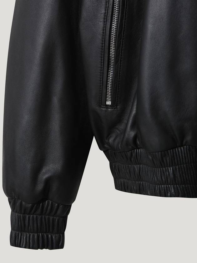 Oversized leather blouson - IRO - BALAAN 5