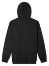 Logo Print Over Fit Hoodie Black - BALENCIAGA - BALAAN 8