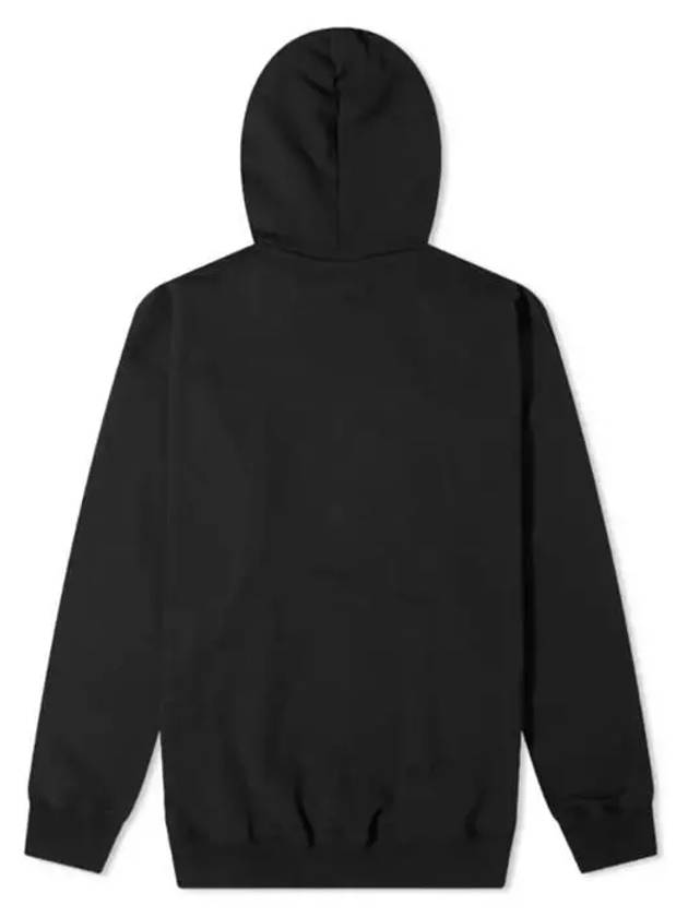 Logo Print Over Fit Hoodie Black - BALENCIAGA - BALAAN 8