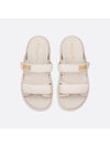 Act Logo Strap Slippers White - DIOR - BALAAN 4