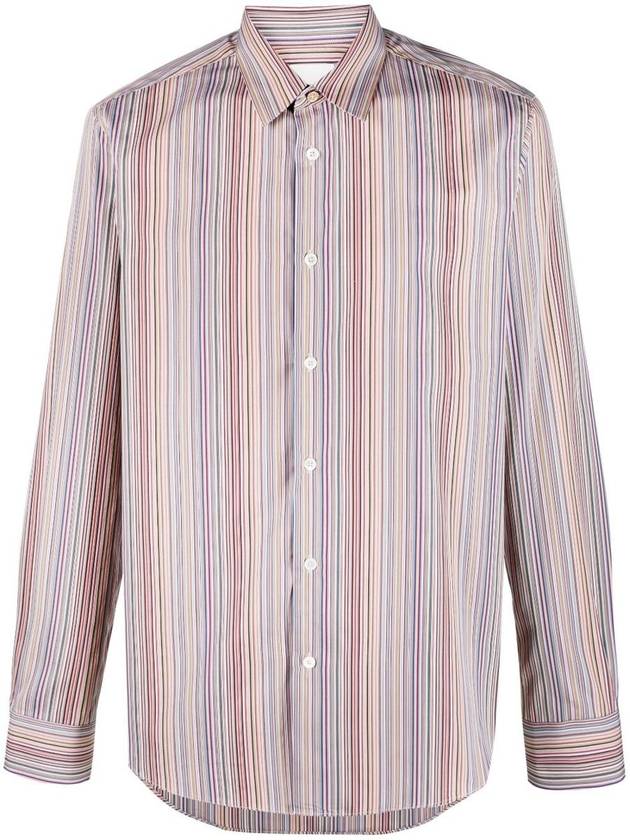 striped long sleeve shirt - PAUL SMITH - BALAAN 2