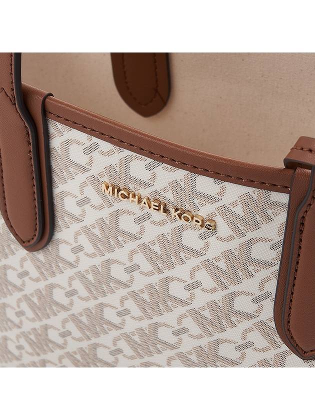 Eliza Extra Small Empire Shoulder Bag Vanilla - MICHAEL KORS - BALAAN 8