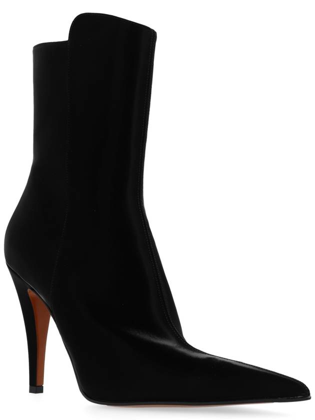 Alexander McQueen Heeled Ankle Boots, Women's, Black - ALEXANDER MCQUEEN - BALAAN 4