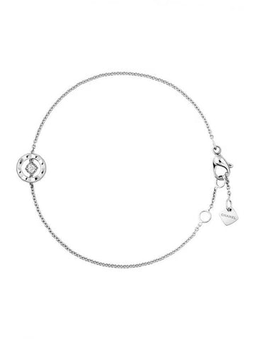 COCO bracelet18K white gold and diamonds J12304 - CHANEL - BALAAN 1