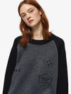 emblem mixed embroidery sweatshirt black - CPGN STUDIO - BALAAN 2