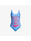 one piece swimsuit blue - GANNI - BALAAN 2