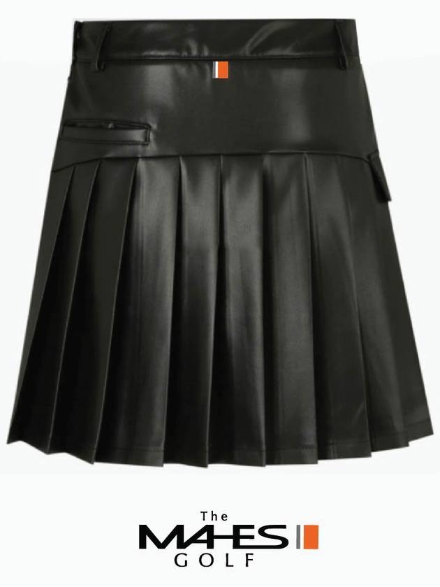 Skirt Shorts Orange Label City Black Pleated Skirt GKW9165 - MAHES - BALAAN 2