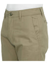 Cotton Chino Straight Pants Beige Khaki - AMI - BALAAN 9