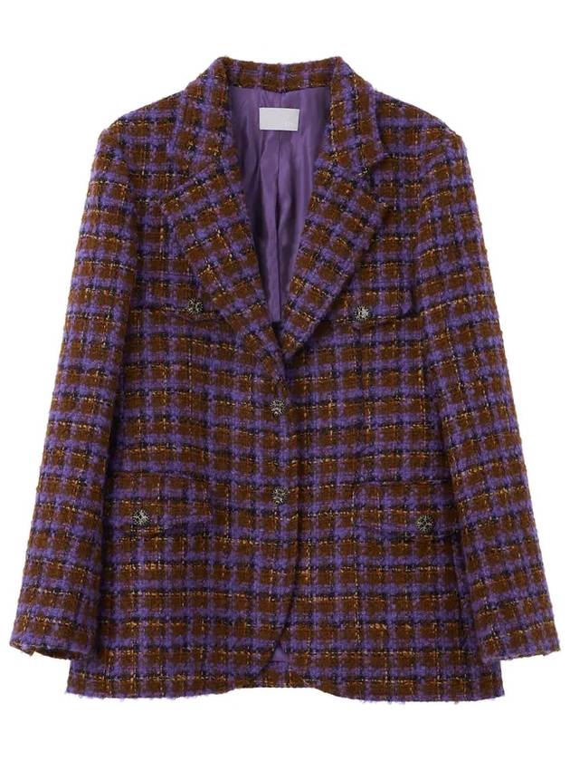 Top quality Italian fabric wool tweed jacket - RS9SEOUL - BALAAN 2