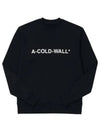 A COLD WALL ACWMW082 BLACK Men's Sweatshirt - A-COLD-WALL - BALAAN 4
