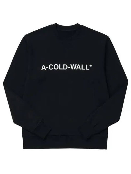 A COLD WALL ACWMW082 BLACK Men s Sweatshirt - A-COLD-WALL - BALAAN 1