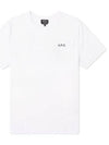 Wave Short Sleeve T-Shirt White - A.P.C. - BALAAN 2