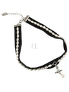 Alexa Choker Necklace Black - VIVIENNE WESTWOOD - BALAAN 2