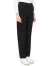 Women's Cigarette High Rice Stretch Double Knit Pants Black - G/FORE - BALAAN 4