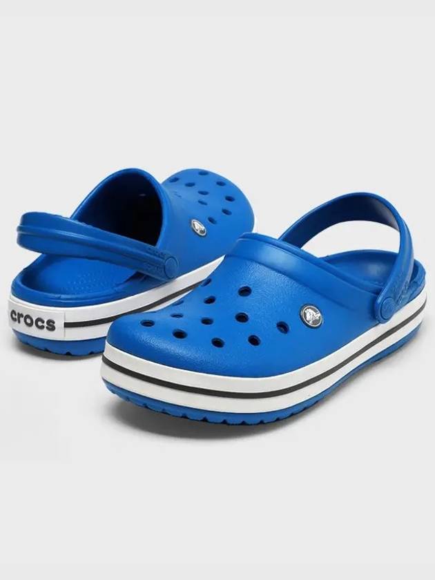 Crocband Clog Cobalt Blue Charcoal 11016 4JN - CROCS - BALAAN 2