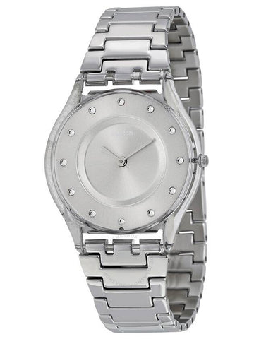 Swatch Drawer Silver Dial Stainless Steel Ladies Watch SFK393G - SWATCH - BALAAN 1