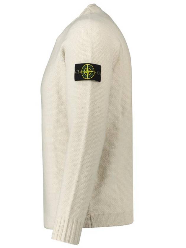 Compass Badge Crew Neck Sweater 8115568A3 - STONE ISLAND - BALAAN 3