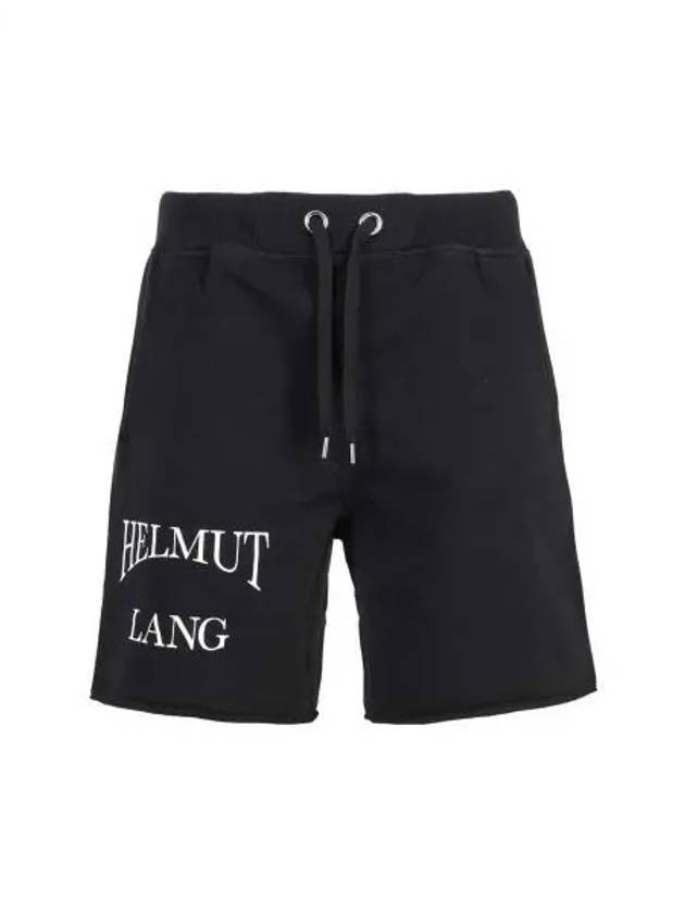 Men's Graphic Shorts Black - HELMUT LANG - BALAAN 2