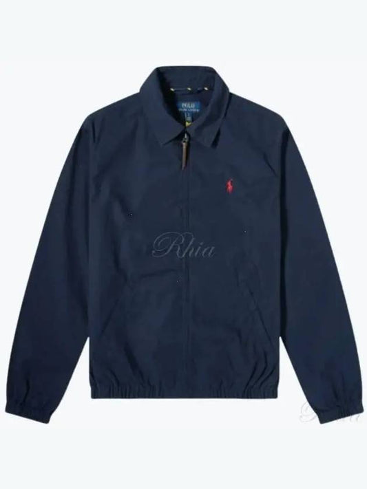 Men's Bayport Cotton Zip-Up Jacket Navy - POLO RALPH LAUREN - BALAAN 2