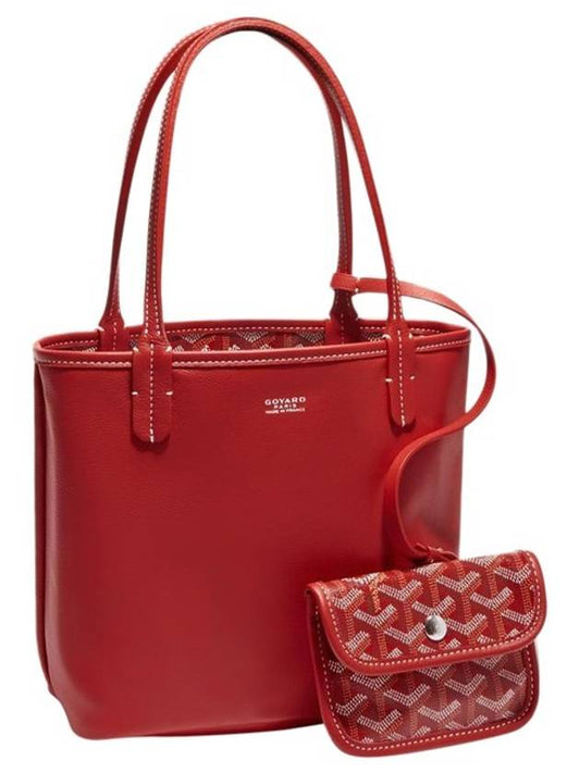 Anjou Mini Tote Bag Red - GOYARD - BALAAN 1