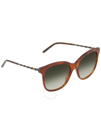 bamboo effect soft square sunglasses GG0654S002 - GUCCI - BALAAN 2