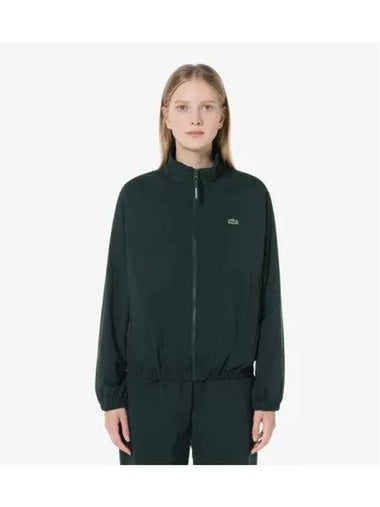 Women s Woven Set up Jacket Deep Green - LACOSTE - BALAAN 1