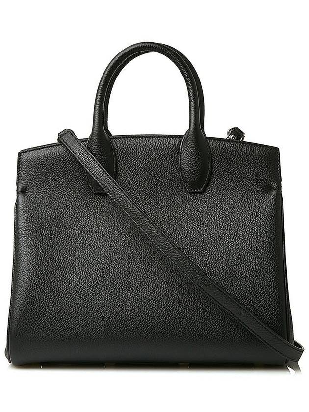 Studio Small Tote Bag Black - SALVATORE FERRAGAMO - BALAAN 4