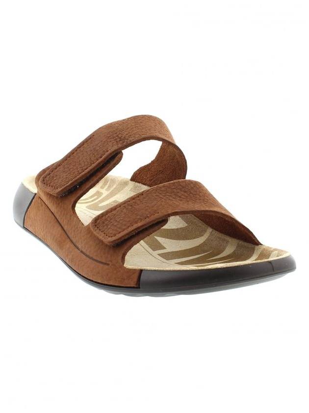 Women's 2nd Cozmo Slippers Brown - ECCO - BALAAN 3